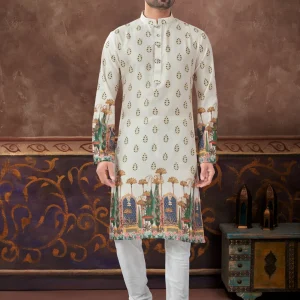 Silk Festive Kurta Pyjamas