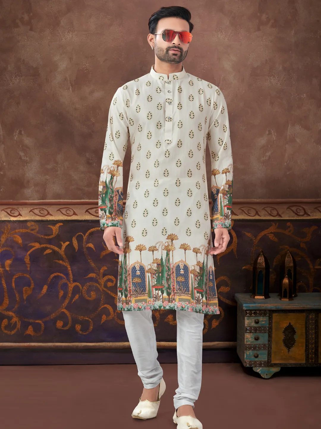 Silk Festive Kurta Pyjamas