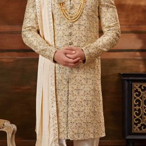 Art Silk Sherwani