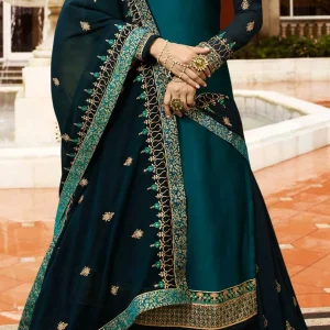 Georgette Festive Long Lehenga Choli