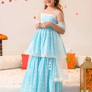 Cotton Wedding Kids Salwar