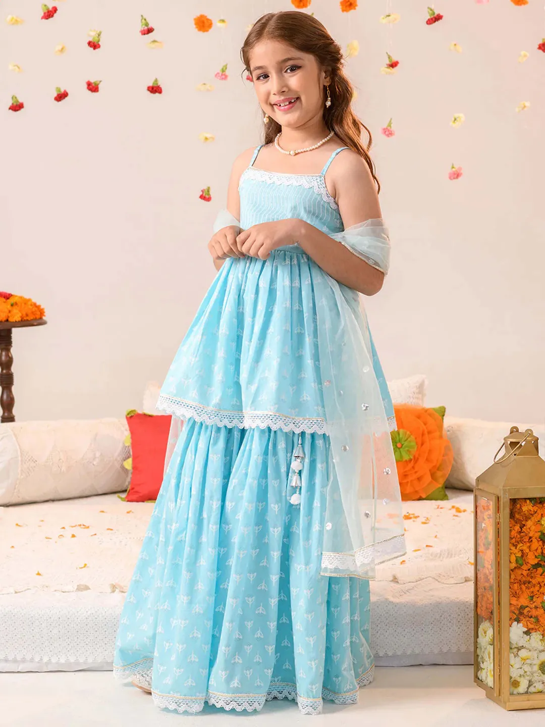 Cotton Wedding Kids Salwar